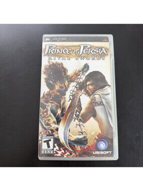 Prince of Persia Rival Swords (Sony PlayStation Portable PSP, 2007) With Manual